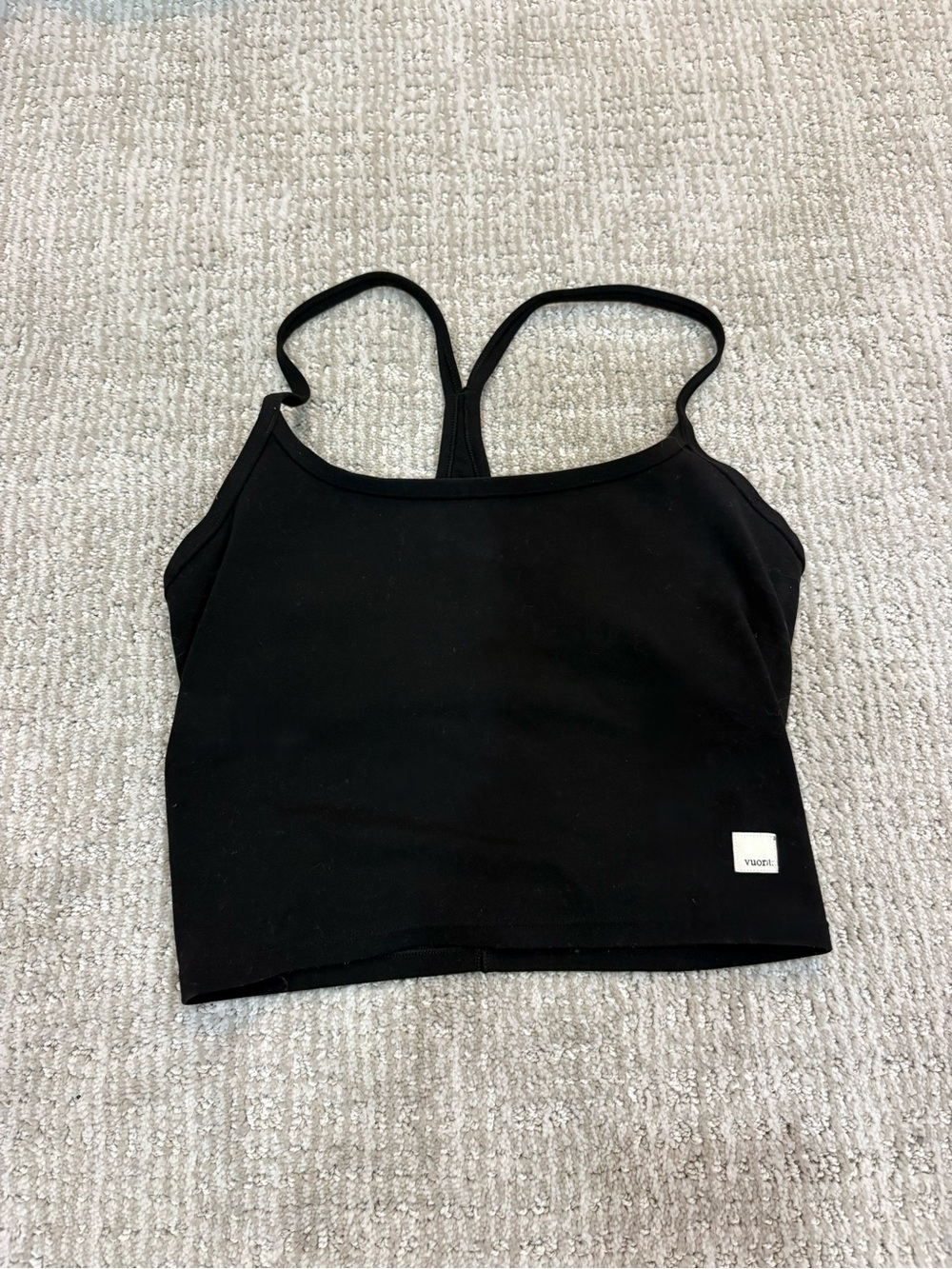 Vuori AllTheFeels Support Tank 2.0, black XS - Picture 2 of 4